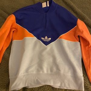 Adidas half zip sweatshirt